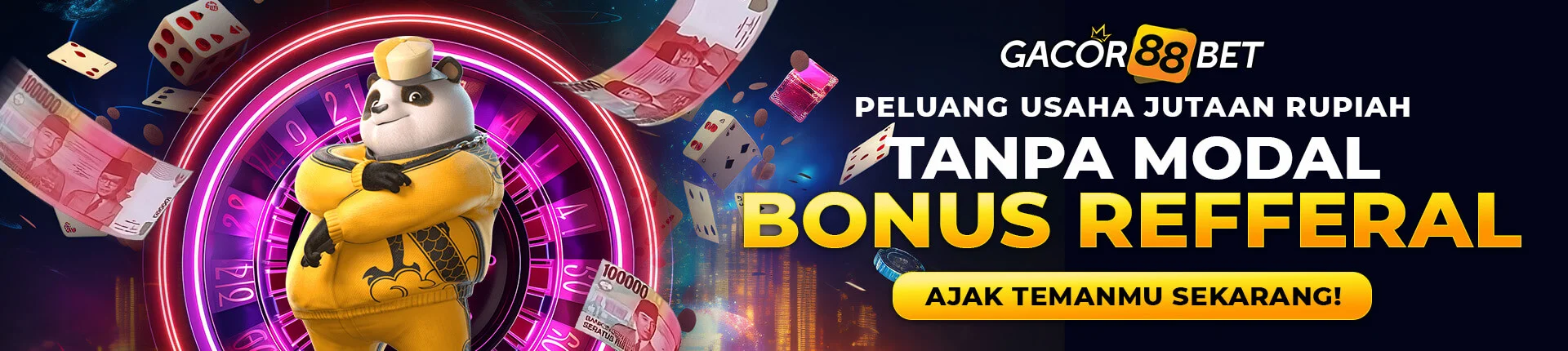 Bonus Ajak Teman Tanpa Batas Slotarea188